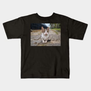 Little Cute Kitty Cat Kids T-Shirt